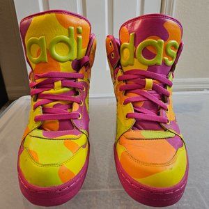 Adidas Pink Camo Hightops Size 10 mens